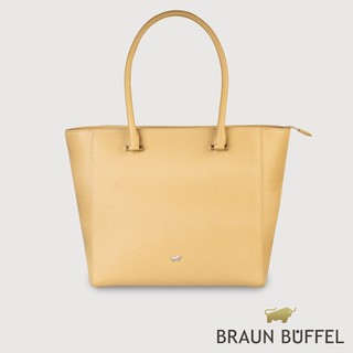 【BRAUN BUFFEL】依雅娜 肩包-淺棕色(德國小金牛台灣總代理)/BF853-57-CR