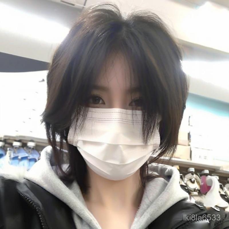 假頭套男狼尾長髮日係男女生武士頭中分男士鯔魚頭自然日常全頭套 假頭髮 男生假髮女生假髮lolita假髮 cosplay假