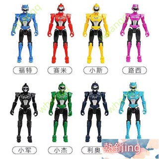 ð¥【】迷你特工隊Mini Force 超級恐龍力量玩具 可動人偶 兒童男孩 禮物 贈品 機甲 恐龍戰甲 變形