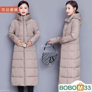 BOM33❤短版外套 韓版棉服女新款中長款棉衣大尺碼冬季外套媽媽裝加厚[BM001]棉襖女長款過膝 短版外套 西裝外套