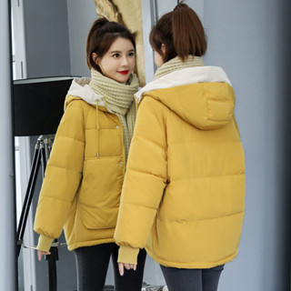 〖ZMX〗羽絨棉服女短款2024冬季新款韓版寬鬆學生麵包服加厚大碼棉衣外套