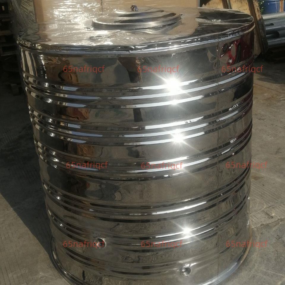 [可開發票]1噸2立方太陽能空氣能工程保溫水箱304不銹鋼保溫水塔