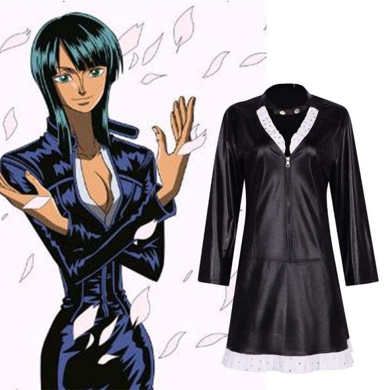 台灣出貨💖 海賊王cos 草帽團惡魔之子 妮可羅賓cos服 妮可羅賓裙子 妮可羅賓 妮可羅賓連衣裙 二次元cosplay