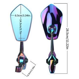 ✨新品特惠✨AOS3大尺寸後視鏡電動機車小牛雅迪九號螺絲座通用反光鏡電瓶車