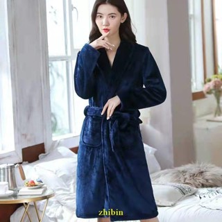 嗨！男女同款 保暖睡衣 情侶睡衣 精選秋冬浴袍 珊瑚絨 韓版加絨 高檔法蘭絨 家居服 時尚睡袍 ty1