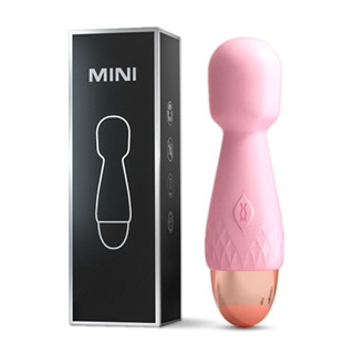 迷你震動棒 小巧迷妳 av棒 USB充電 10頻強震 自慰器 情趣用品 迷你女用電動防水AV按摩棒 按摩棒情趣 按摩棒