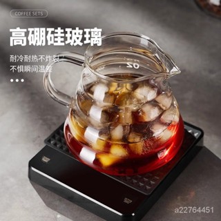 臺中倉當天發咖啡壺 玻璃壺 分享壺 茶壺咖啡器具 咖啡分享壺 耐熱玻璃壺 手沖咖啡 咖啡器具 手工燒製高硼玻璃