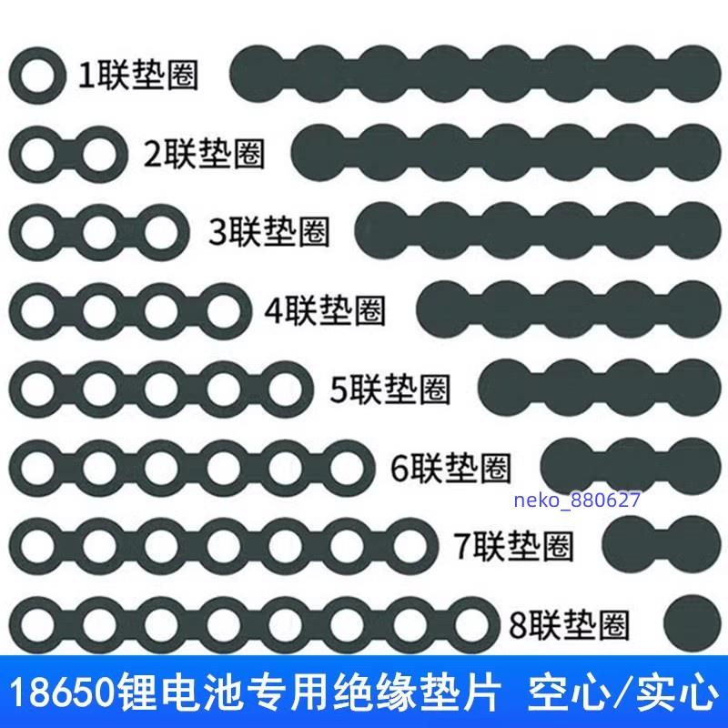 廠家直銷💯18650/21700/32650電池絕緣墊片電池青稞紙正極絕緣空心貼 青殼紙