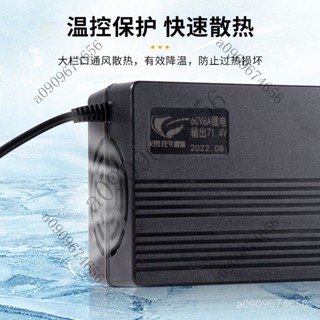 鋰電池原裝充電器72v76v60v48v5a8a10a電動車通用智慧大功率快衝