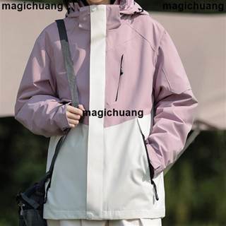 💜極限運動💜冬季新款戶外外套情侶款 三合一可拆內膽保暖機車夾克 防風衝鋒衣旅遊徒步 登山服