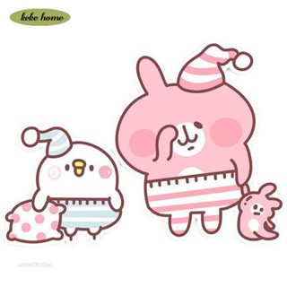 keke✨【卡娜赫拉】 個性可愛車貼貼紙防水摩托車貼卡娜赫拉排排坐拉卡通裝飾車貼 機車貼紙 通用貼紙
