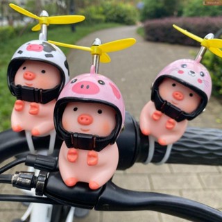 超可愛🌈 機車裝飾 機車裝飾品 機車裝飾物 機車擺件 電動車載擺件卡通小豬裝飾品自行車柯基可愛配飾皮卡丘頭盔驅鼠器