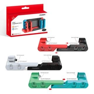 明天拿貨✅DOBE 6合1充電座 NS Switch OLED Joy-Con 手把 多功能 充電器 手把 充電 座充