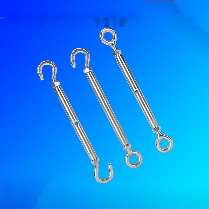 🔩優選🔩304不銹鋼閉體花籃鋼絲繩緊繩器車泊安全扣尾門支撐桿花籃螺栓 WJ
