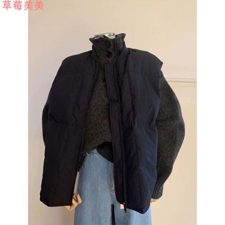 ❤️臺灣優選❤️韓系馬甲外套 羽絨馬甲背心 坎肩棉背心 背心外套女 大尺碼馬甲 背心外套女 鋪棉背心 無袖外套 冬季外套