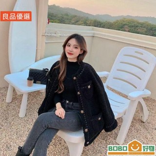 BOB好物❤M4XL 大尺碼 女生長袖外套 韓版 寬鬆 羔羊【lb005】毛 氣質 加厚 上衣 學院風 時尚百搭 ins