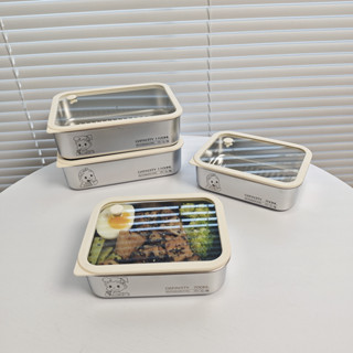 可 微波爐 加熱 便當盒 304 不銹鋼 飯盒 上班族 帶飯 餐盒 密封 冰箱 保鮮盒 便當 儲存 盒 帶飯 容器