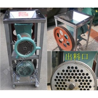 大型42型商用電動絞肉機/可絞雞胸雞骨架碎魚肉養殖場專用
