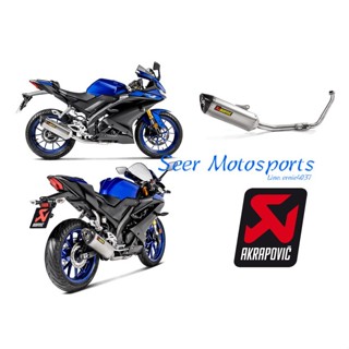 [Seer] Akrapovic Yamaha R15 V3 V4 MT15 蠍子管 鈦合金 全段 排氣管