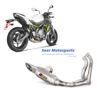[Seer] Akrapovic 蠍子管 Kawasaki Ninja 650 Z650 鈦合金 忍著650 排氣管