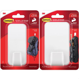 3M 無痕高承重掛鉤 1入 17010-GCA/ 17011-GCA【金玉堂文具】