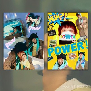 廠家直發~ 權誌龍GD海報墻貼power封麵週邊BigBang衕款應援禮物背景墻裝飾畵