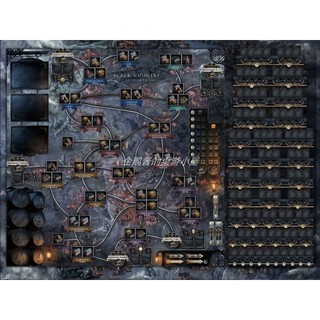 【安妮桌遊】BRASS 伯明翰 蘭開夏 桌遊牌墊 playmat