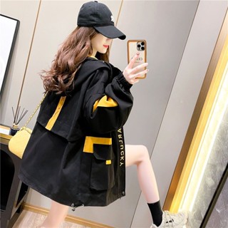 臺灣現/貨✨外套女2023新款春秋季學生初中韓版百搭寬松BF棒球服ins初秋上衣