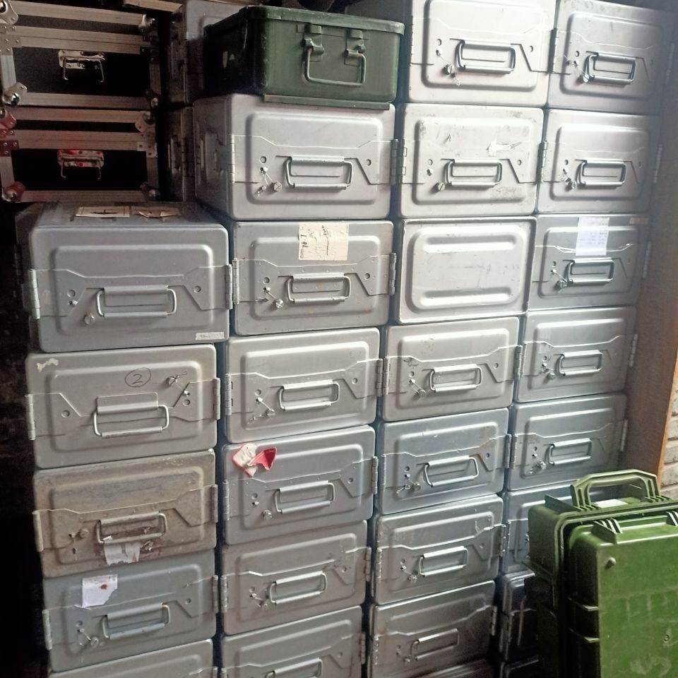 退役海30鐵箱通用箱子箱子雪花鋼箱子摩托車邊箱二手挑新發改裝