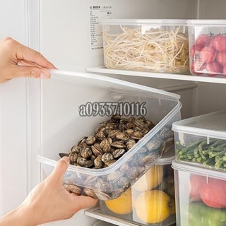 免運🔥保鮮盒 收納盒 食品容器可堆疊收納盒 冰櫃收納盒 冰櫃層收納盒 冰箱廚房整理盒 塑膠保鮮盒
