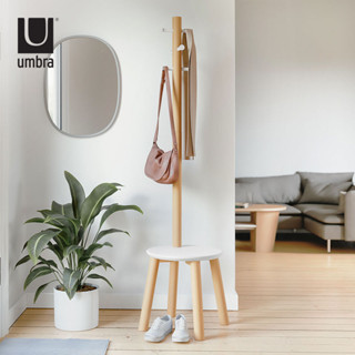 長凳 換鞋凳 Umbra 換鞋凳衣帽架組閤實木落地衣架玄關多功能進門口掛衣架