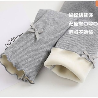 🌈甜甜圈kids🌈女童加厚打底褲秋冬寶寶加絨褲子兒童休閒外穿長褲一體絨保暖冬季
