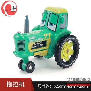 賽車汽車總動員小汽車73號拖拉機綠色割草機收割機小牛費蘭克玩具合金 玩具 模型車 車輛模型