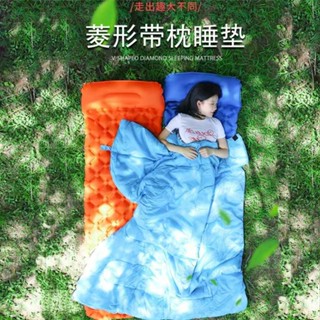 腳踩充氣 充氣睡墊 床墊 登山睡墊 輕量型 登山 露營 野營 繞境 潼YOYO