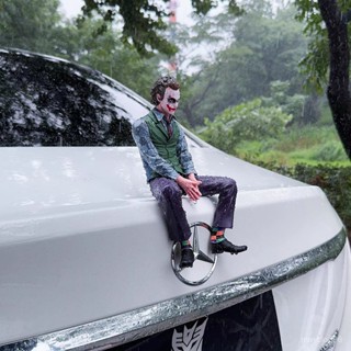 行業第一🚗車載坐姿小醜擺件車外尾部裝飾掛件車頂玩偶公仔希斯萊傑模型禮物 J3T0