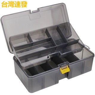 臺灣出貨 器材收納箱 手提材料箱 零件工具盒 工具包 美術工具箱 收納籃 手提收納箱 零件收納盒 多格收納 螺絲收納盒