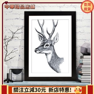 🎇臺灣出貨+發票🎉木質大相框掛墻16寸20寸24寸8k4開A3 a4拼圖海報裱畫框外框證書框agu5