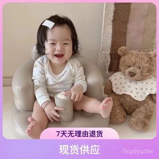 寶寶學坐椅嬰兒沙發拍照道具 寶寶充氣座椅 寶寶沙發 寶寶充氣椅寶寶學座椅 嬰兒餐椅 充氣椅子 訓練神器兒童多功能高品質