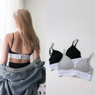 現貨-小辣運動內衣 罩杯背心 bra top 小可愛(2色)【490032】