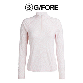【G/FORE】QUARTER ZIP 女士 半開襟拉鍊長袖上衣 粉色