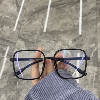 👓近視眼鏡👓素顔眼鏡女圓臉複古TR90方框超輕眼鏡框 個性時尚眼鏡 無度數眼鏡 拍照眼鏡 平光鏡