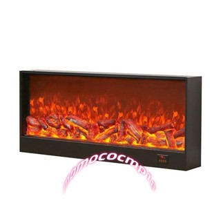 定製電子壁爐模擬火焰定做歐式電壁爐嵌入式裝飾櫃家用取暖器