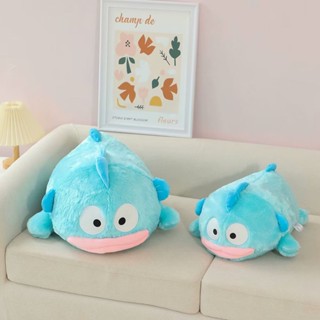 醜魚漢頓抱枕🎀 可愛卡通魚怪毛絨公仔抱枕醜魚漢頓超萌超軟玩偶靠枕女生禮物