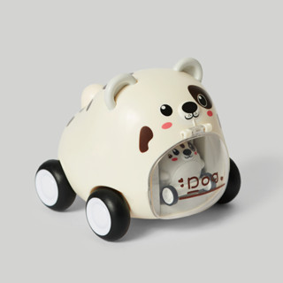 小狗彈射玩具車 慣性按壓發射 兒童生日禮物 創意趣味玩具 幼兒益智