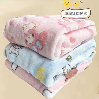 🌸臺灣限價免運🌸鹿鹿 秋冬季珊瑚絨睡衣女冬加厚加絨睡褲卡通法蘭絨韓版大碼保暖家居褲