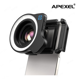 APEXEL LensLight 微距攝影環形燈 37mm 52mm 手機微距補光 補光燈 環形燈 攝影 鏡頭補光燈