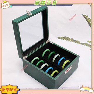 🔥臺灣出貨+發票✨ 手鐲收納盒⊱ 手鐲 收納盒 20位翡翠玉鐲收納複古飾品展示古風盒PU皮質珠寶盒🔥超優惠✨