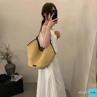 BT&XL 波西米亞風編織包 民族風鏤空包 託特包 草編包新款夏天包包大容量海邊度假休閒草編包小眾編織單肩託特包包