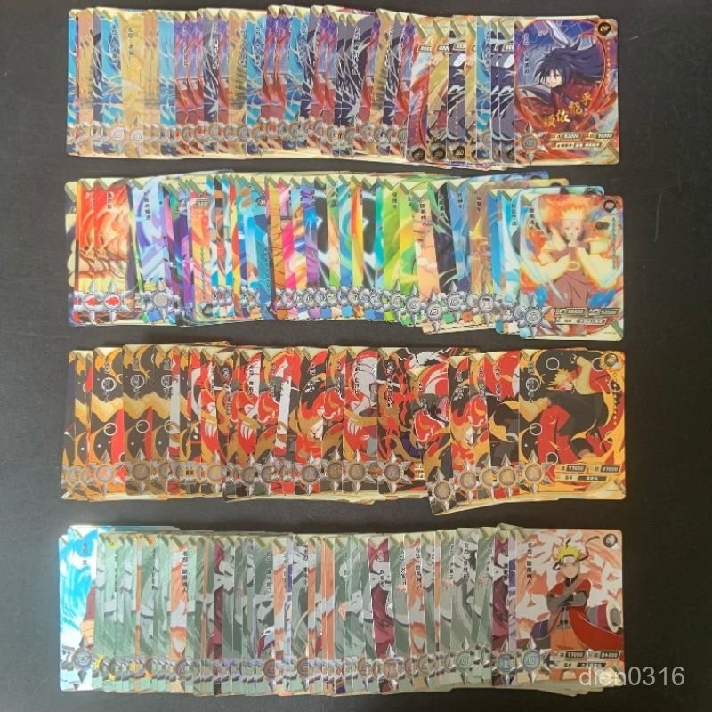 【爆款熱賣】卡遊火影忍者卡片HR卡OR卡全套卡單卡散配鳴人佐助春野櫻閃卡燙金