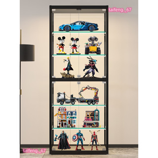 ◎可議價☆工廠銷售輕奢ins可定製☆※手辦樂高展示櫃禮◆¤品玩具架透明玻璃陳列櫃模型收納家用防塵客廳櫃→新品